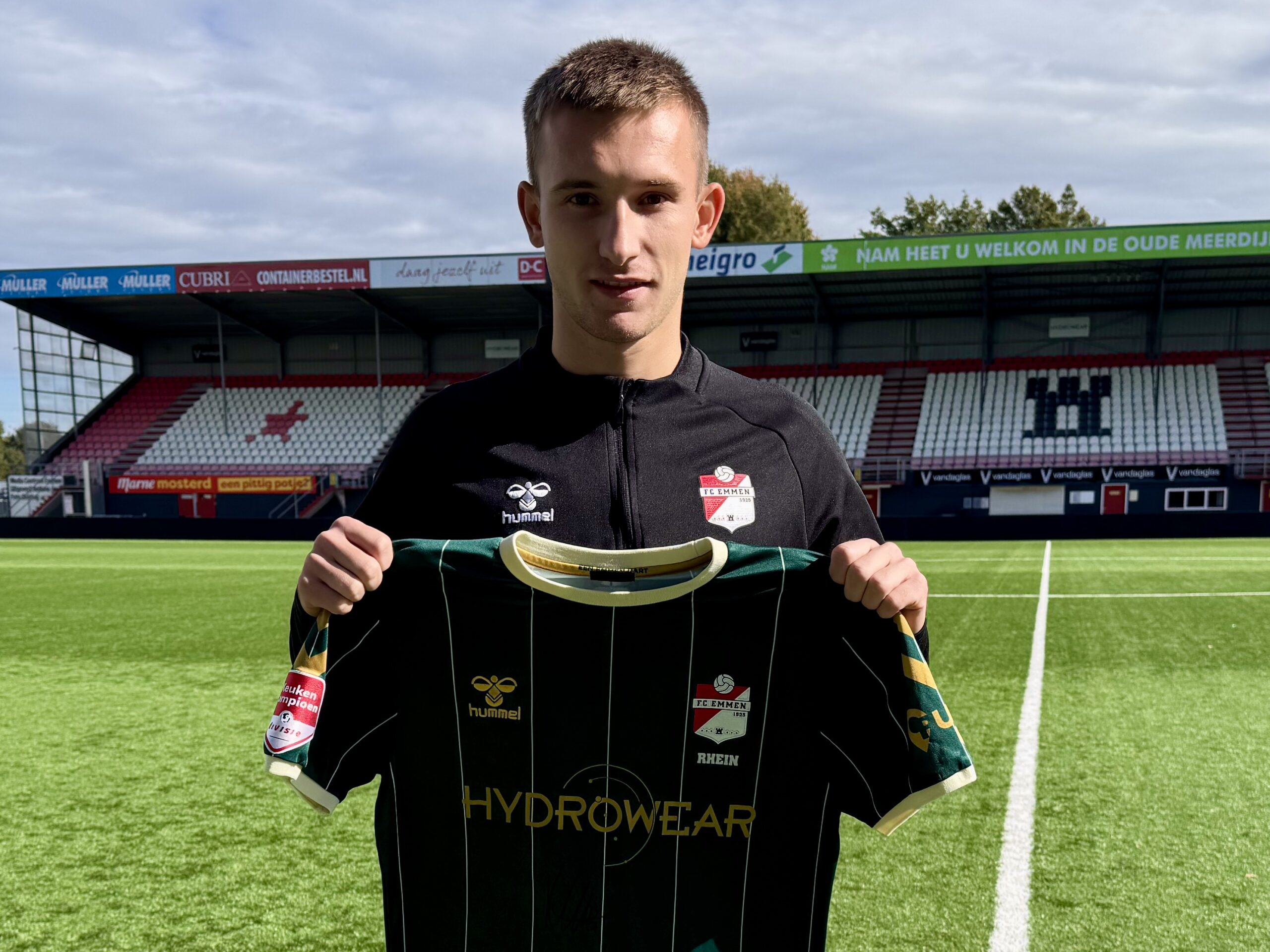 Win het wedstrijdshirt van Torben Rhein - FC Emmen